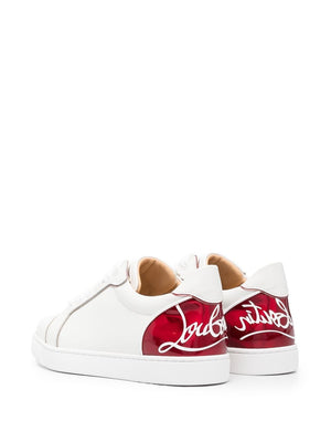 CHRISTIAN LOUBOUTIN Lace-Up Logo Print Sneakers for Women