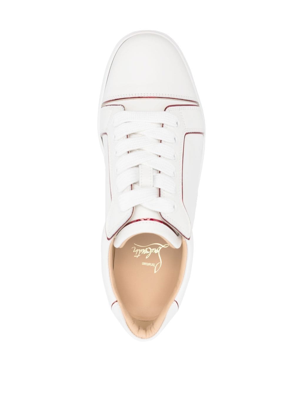 CHRISTIAN LOUBOUTIN Lace-Up Logo Print Sneakers for Women