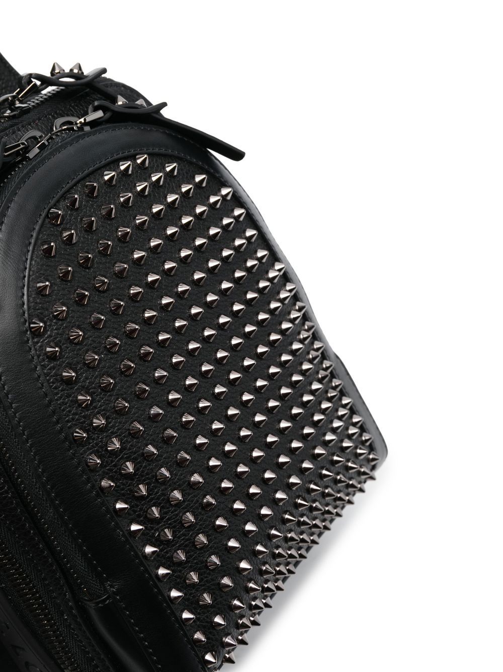 CHRISTIAN LOUBOUTIN Loubifunk Black Leather Studded Backpack