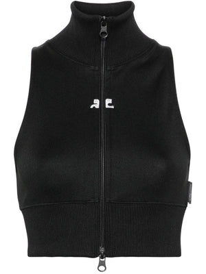 COURREGÈS Cropped Track Vest