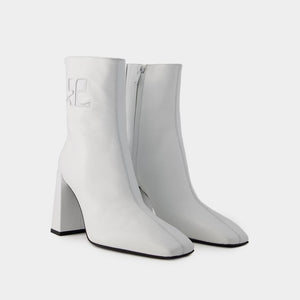 COURREGÈS Heritage Ankle Boots - White