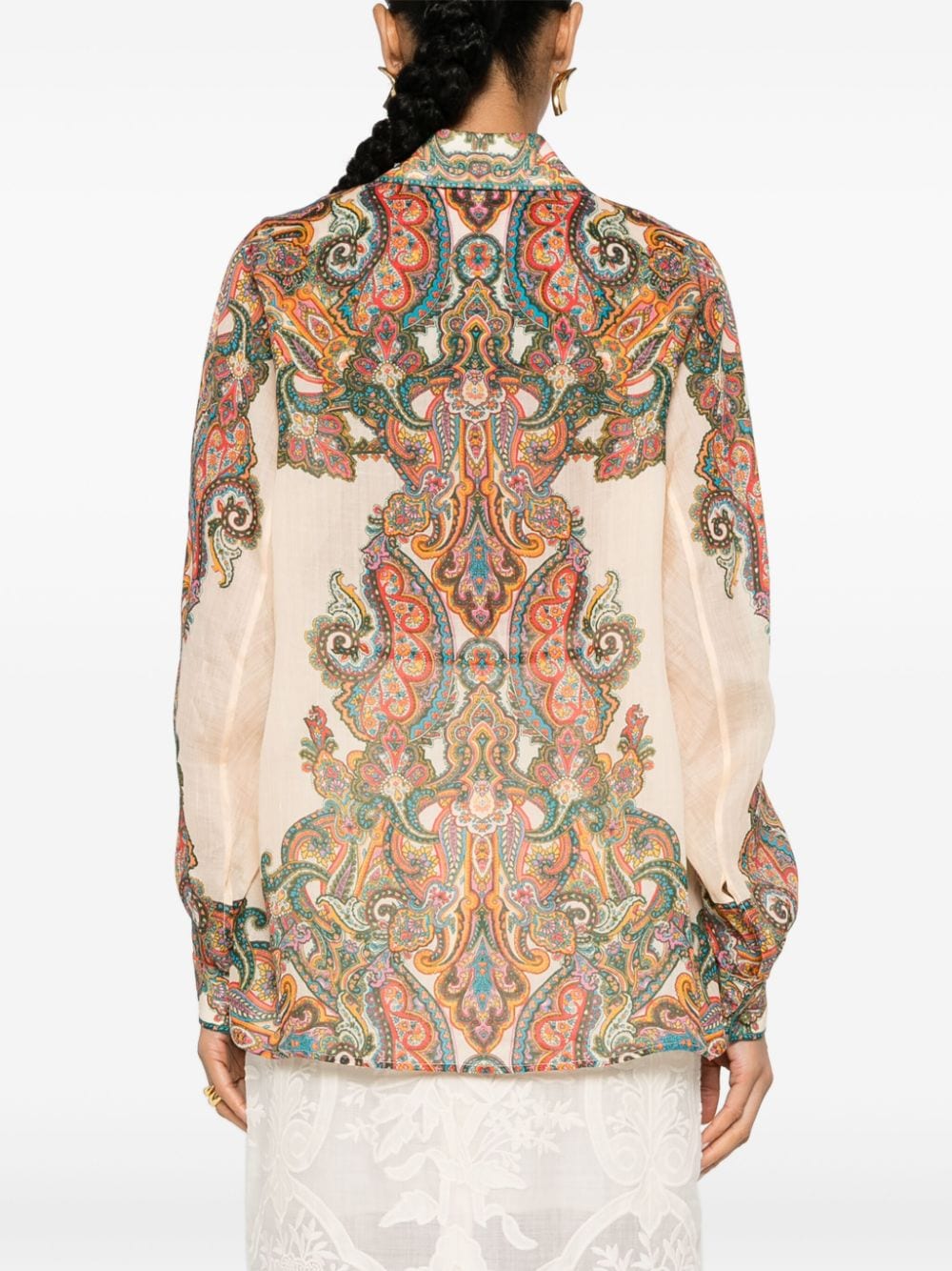 ZIMMERMANN Paisley Breeze Oversized Shirt