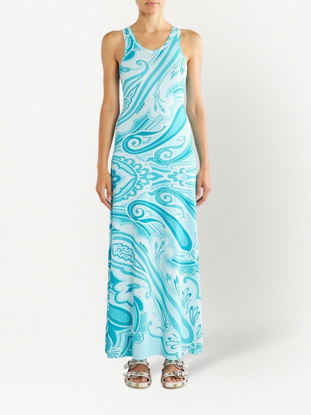 ETRO Paisley Print Maxi Dress for Women - SS23 Collection