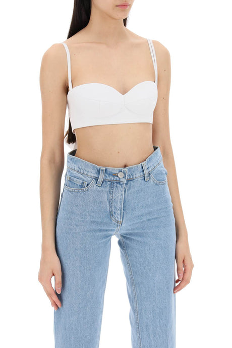 MAGDA BUTRYM ROSE TOP BRALETTE WITH