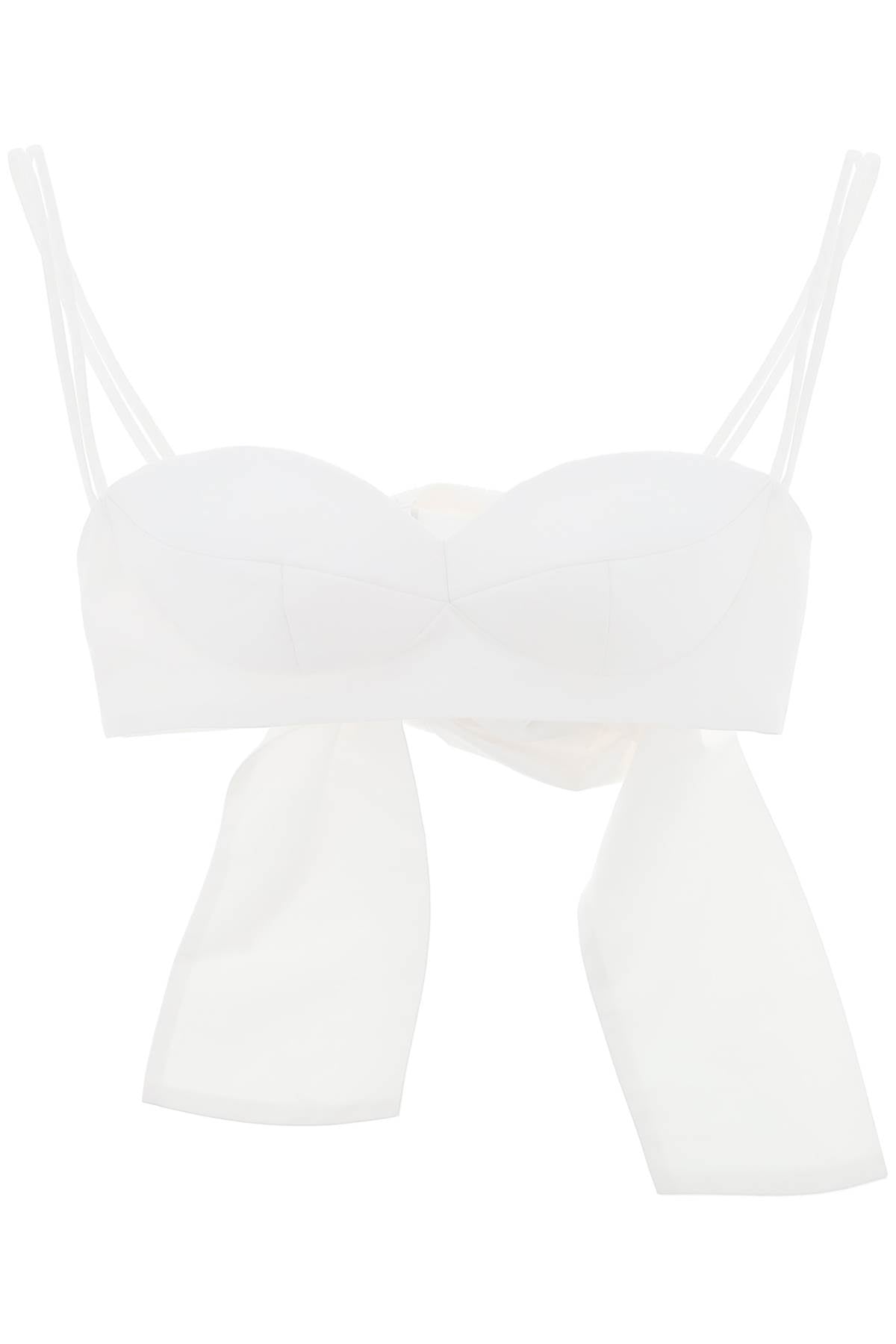 Áo Bralette Cotton Poplin Đính Hoa Hồng