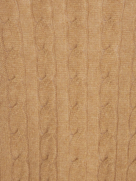 女款經典邦諾風毛織圖案針織毛衣 - FW23 米色
