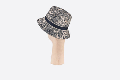 DIOR Navy Blue Bob Hat for Women - SS21 Collection