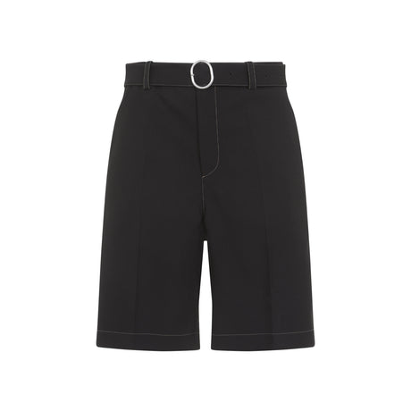 JIL SANDER Polyester Mini Shorts for SS25