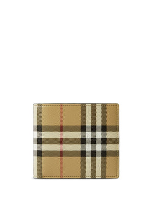 BURBERRY Men's Nude & Neutral Billfold Wallet for SS24