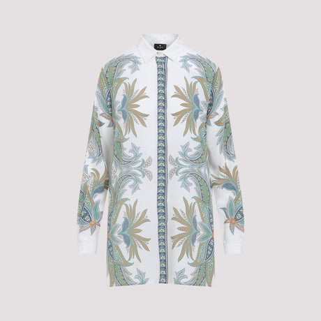 ETRO Silk Printed Shirt for SS25