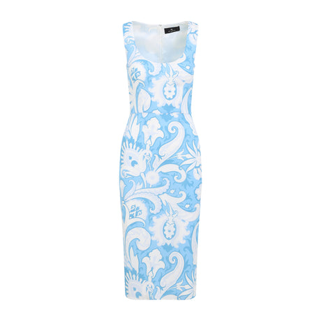 ETRO Printed Midi Dress for Effortless Elegance