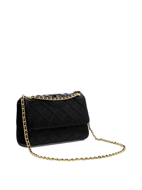 TORY BURCH Elegant Black Leather Crossbody Bag for Women