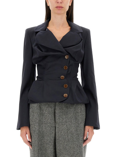 VIVIENNE WESTWOOD Elegant Wool Jacket - Size 40 IT