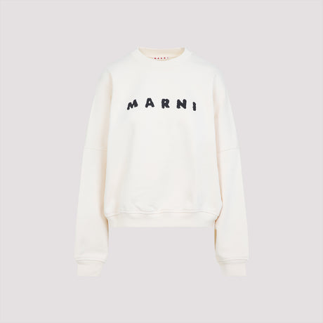 MARNI Logo Cotton Sweatshirt