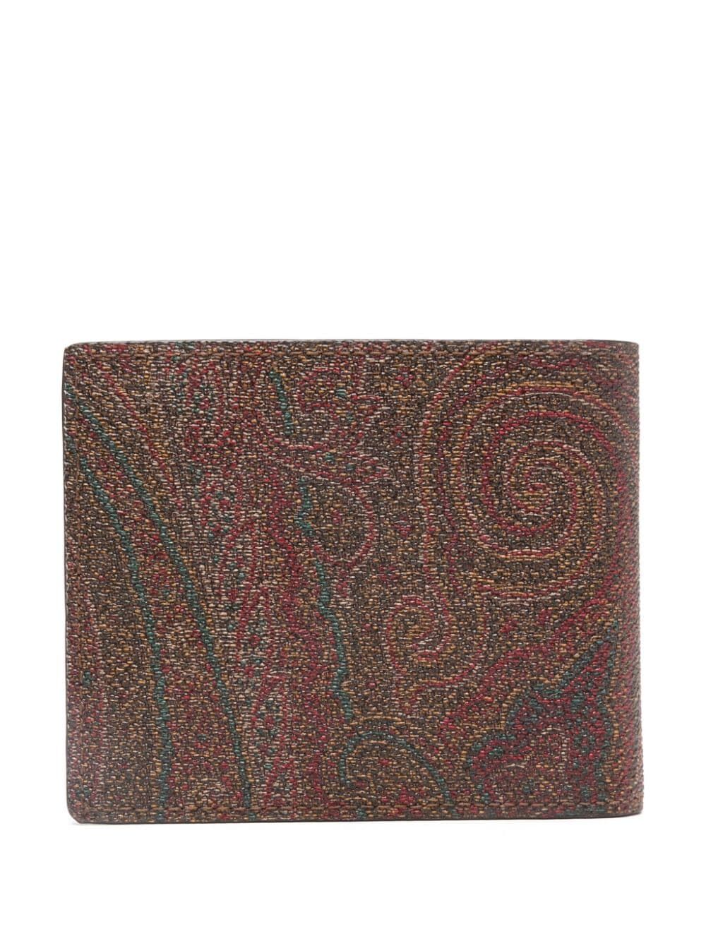 ETRO Paisley Bifold Wallet with Pegasus Logo