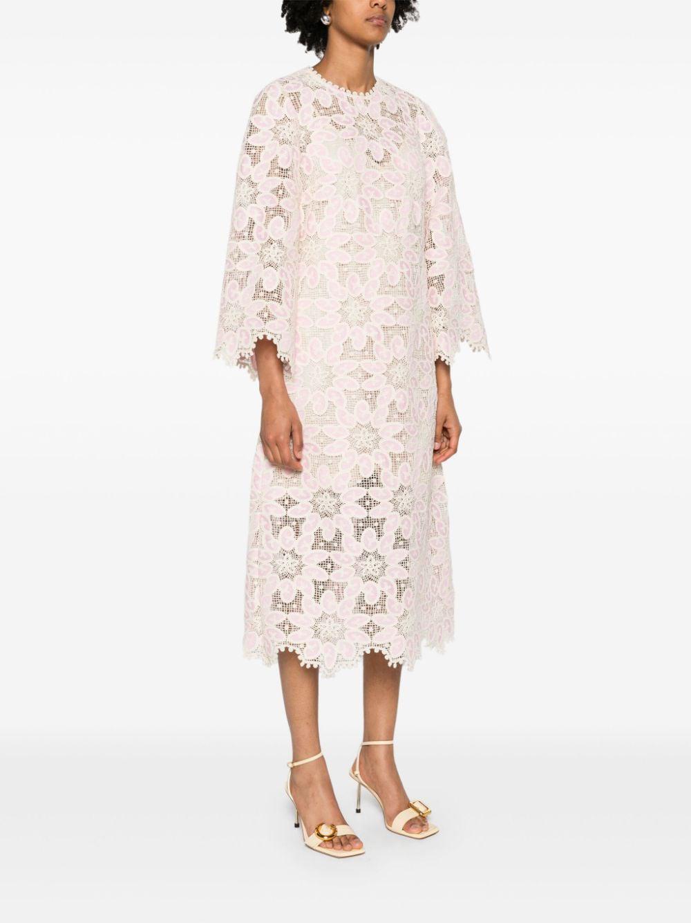 ZIMMERMANN Elegant Lace Midi Dress