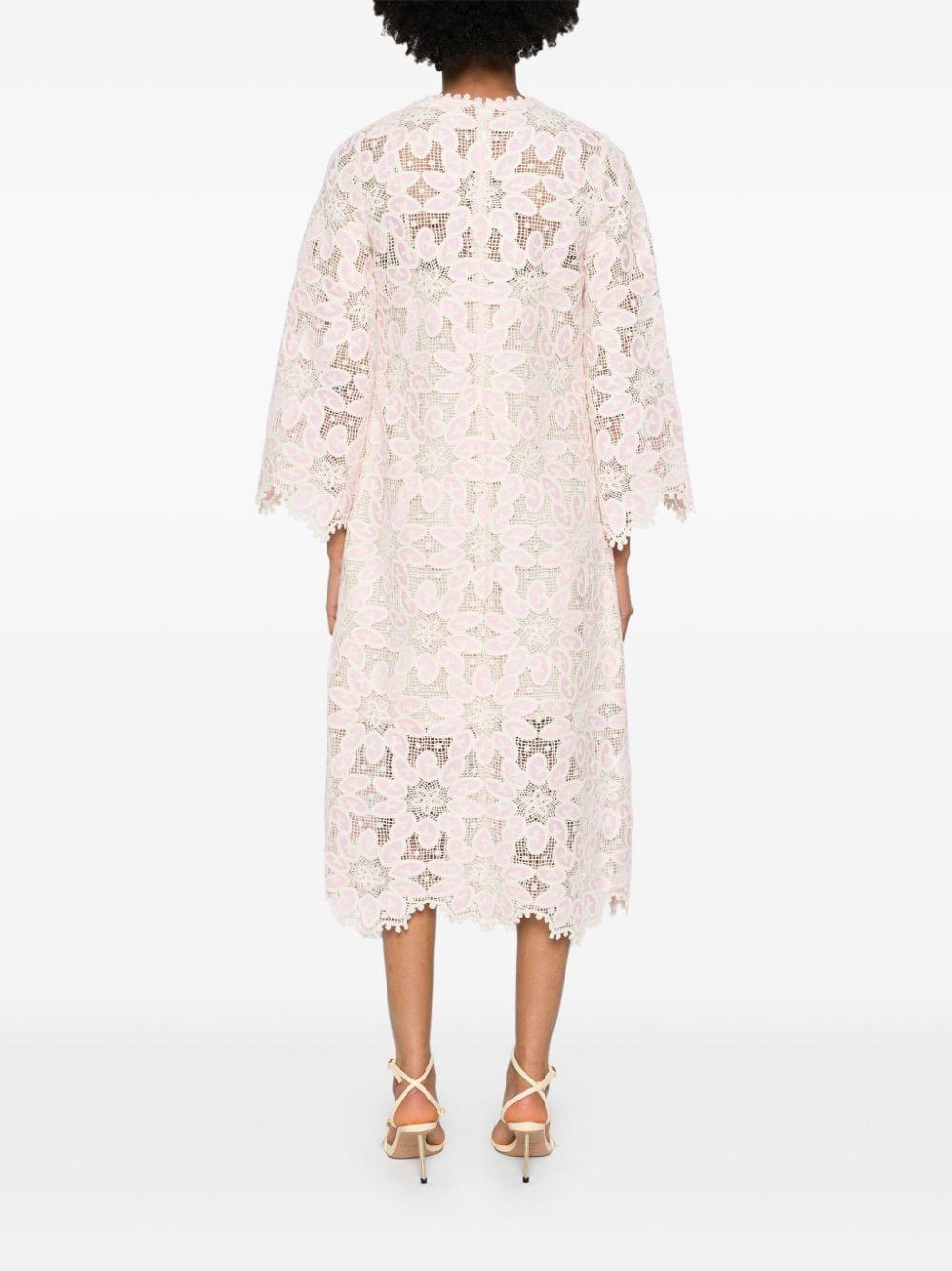 ZIMMERMANN Elegant Lace Midi Dress