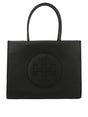 TORY BURCH Ella Bio Mini Black Tote Handbag for Women SS24