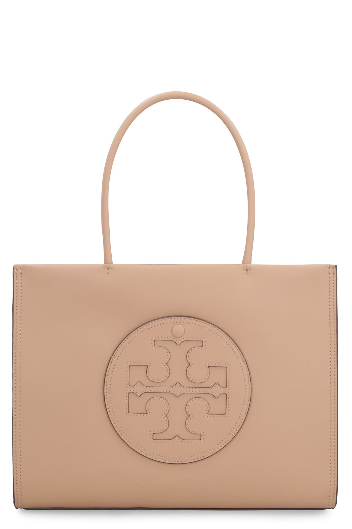 TORY BURCH Chic Small Ella Tote Handbag in Tan for Women