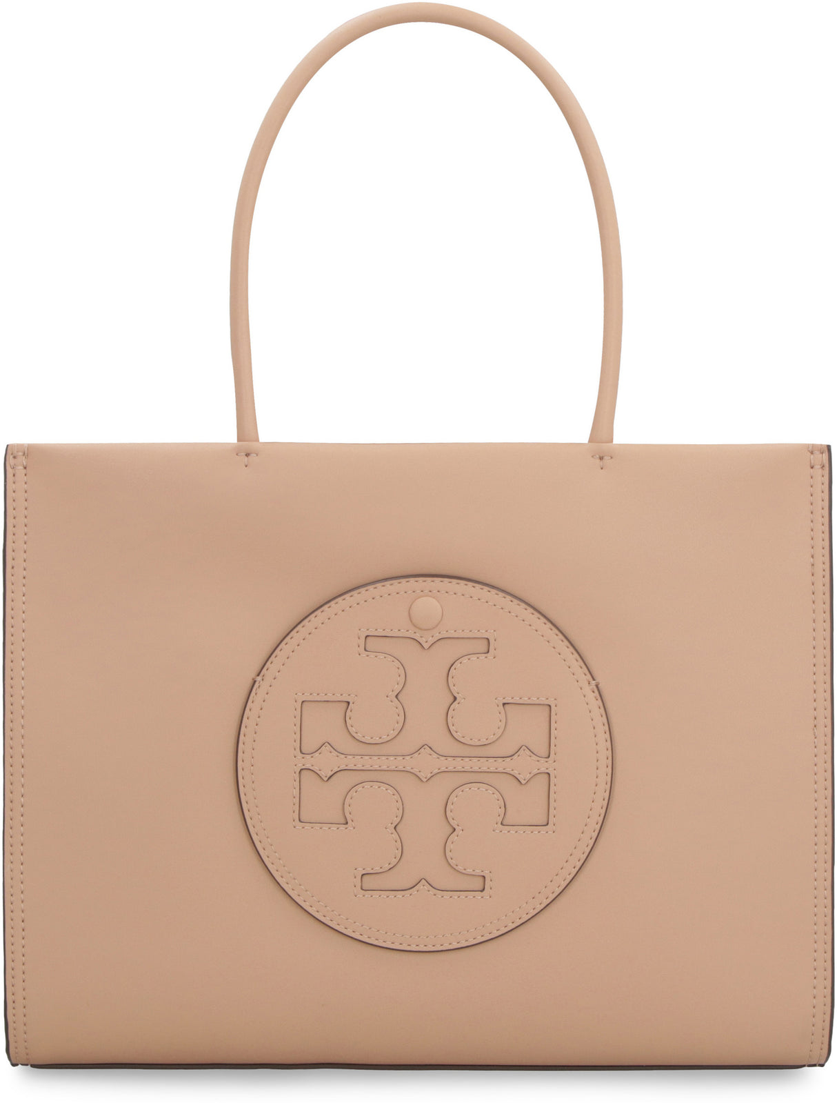 TORY BURCH Chic Small Ella Tote Handbag in Tan for Women