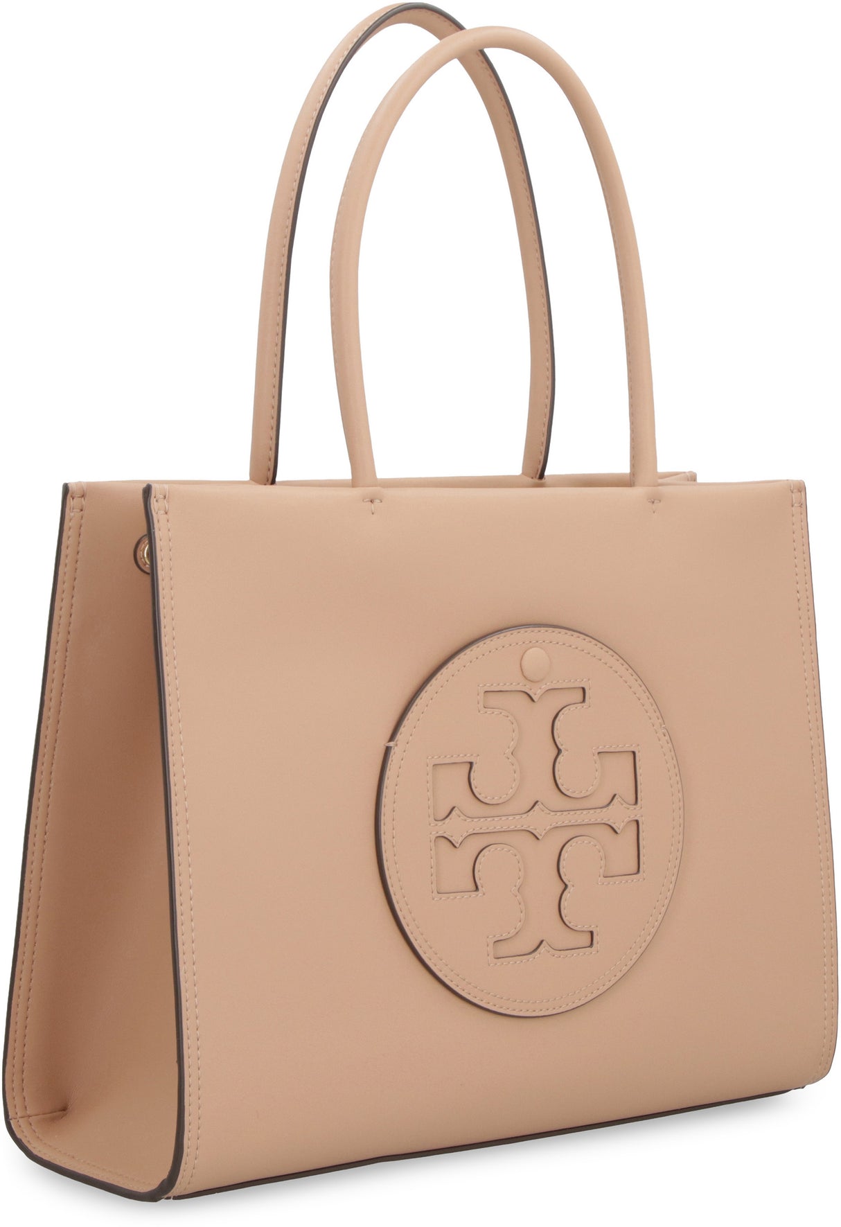 TORY BURCH Chic Small Ella Tote Handbag in Tan for Women