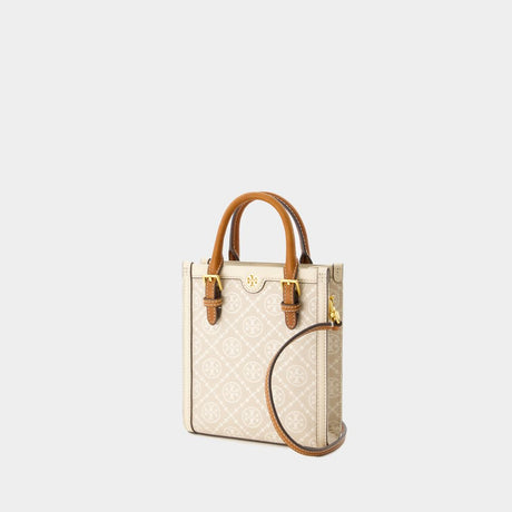 TORY BURCH Elegant Mini Monogram Shopper Tote