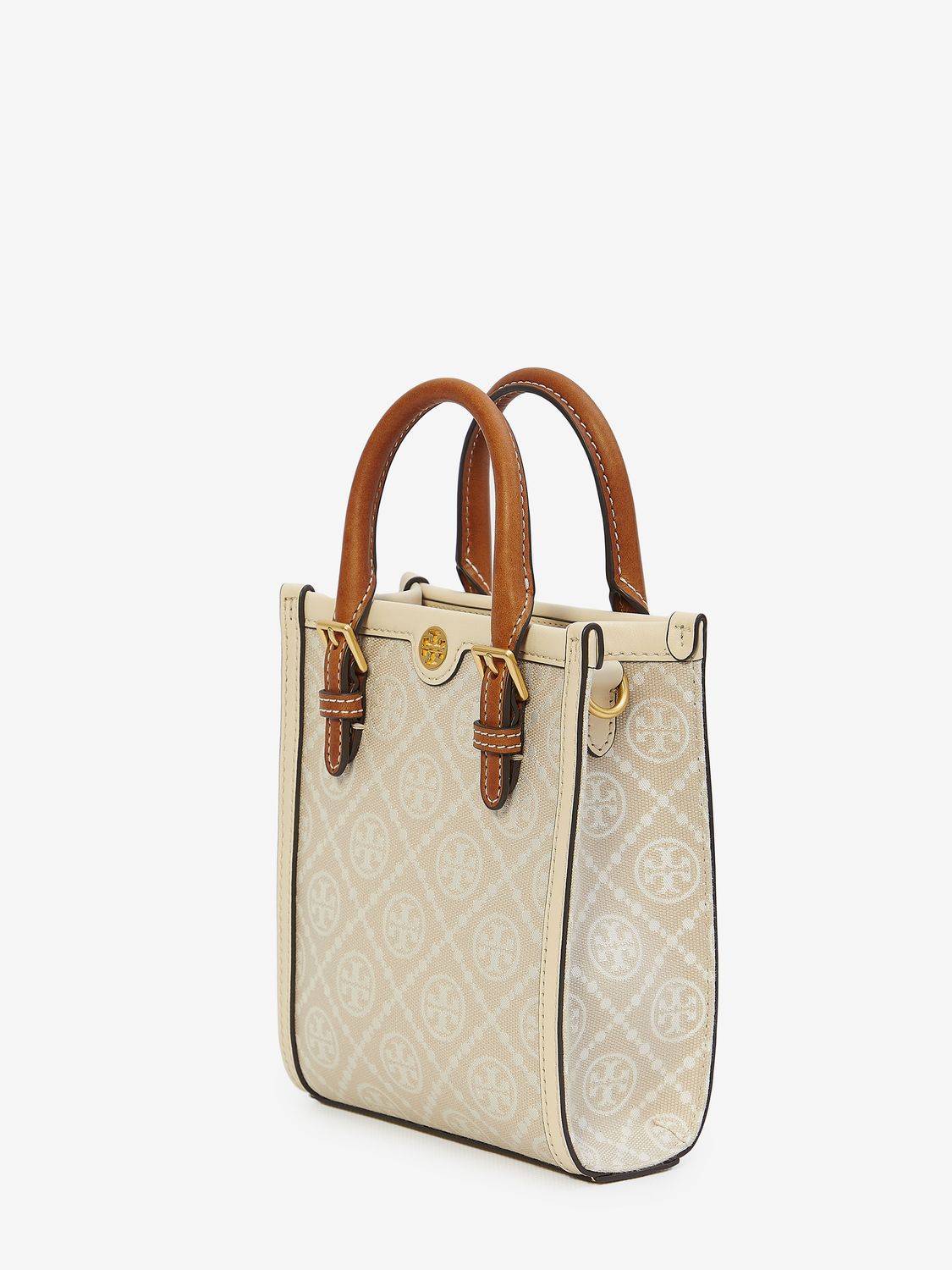 TORY BURCH Elegant Mini Monogram Shopper Tote