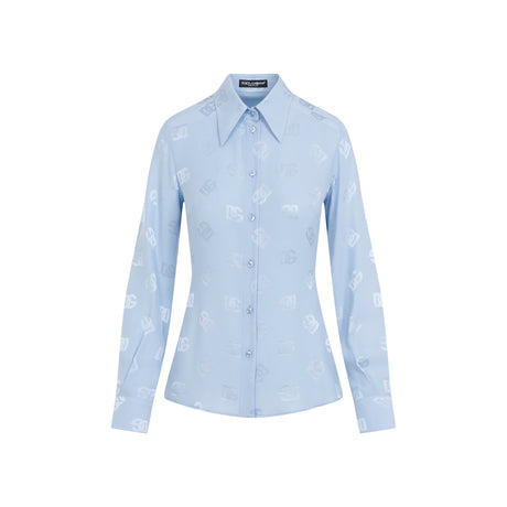 DOLCE & GABBANA Lavish Silk Shirt for the Modern Wardrobe