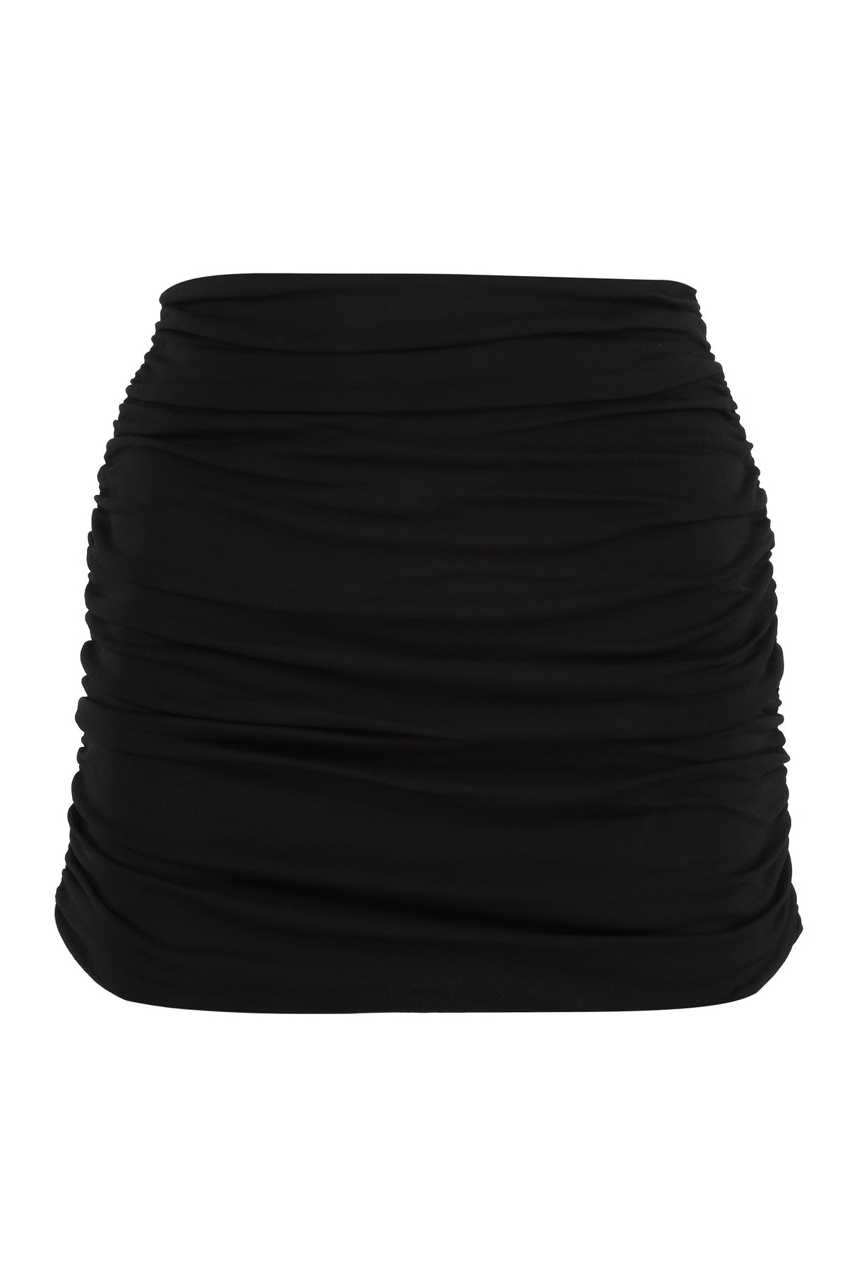 TORY BURCH Gathered Black Skirt for Women - SS23 Collection