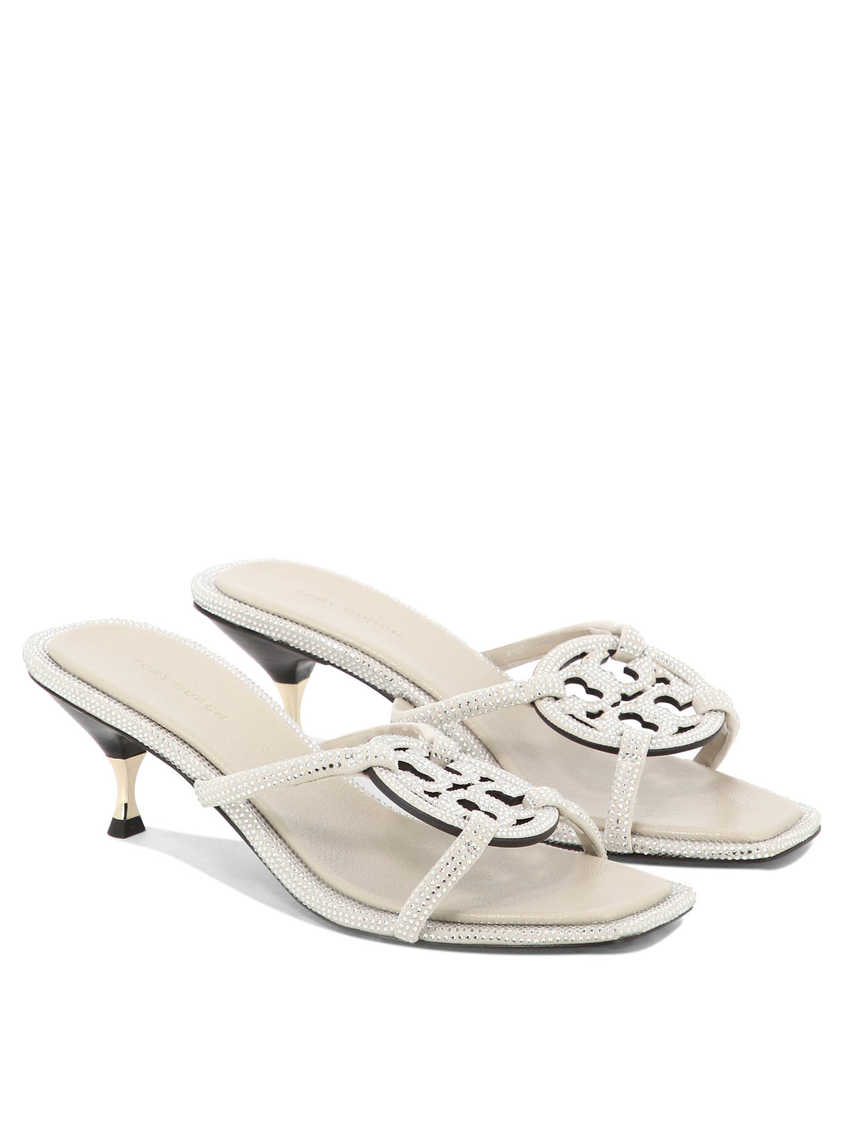 TORY BURCH Grey Women's Sandals for the 2024 Season