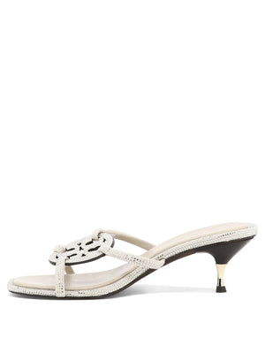 TORY BURCH Grey Women's Sandals for the 2024 Season