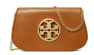 TORY BURCH Beige Reva Clutch for Women - SS24 Collection