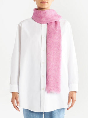 ROSA ESTAMPADO AMEBAS foulard من ETRO للنساء - SS23