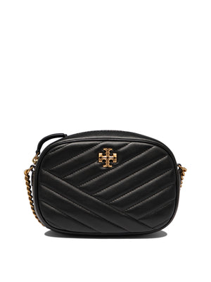 TORY BURCH Stylish Black Leather Crossbody Bag for Women - FW24