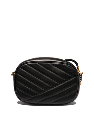 TORY BURCH Stylish Black Leather Crossbody Bag for Women - FW24