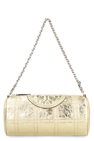 TORY BURCH Gold Leather Shoulder Handbag for Women - SS24