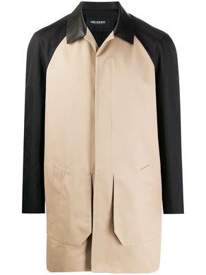 NEIL BARRETT Bicolor Trench for Men – Spring/Summer 2024 Collection