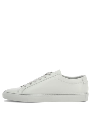 COMMON PROJECTS Original Achilles Low-Top Leather Sneakers in Grey