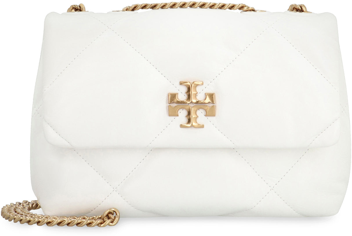 TORY BURCH Mini Convertible Handbag with Diamond Quilting