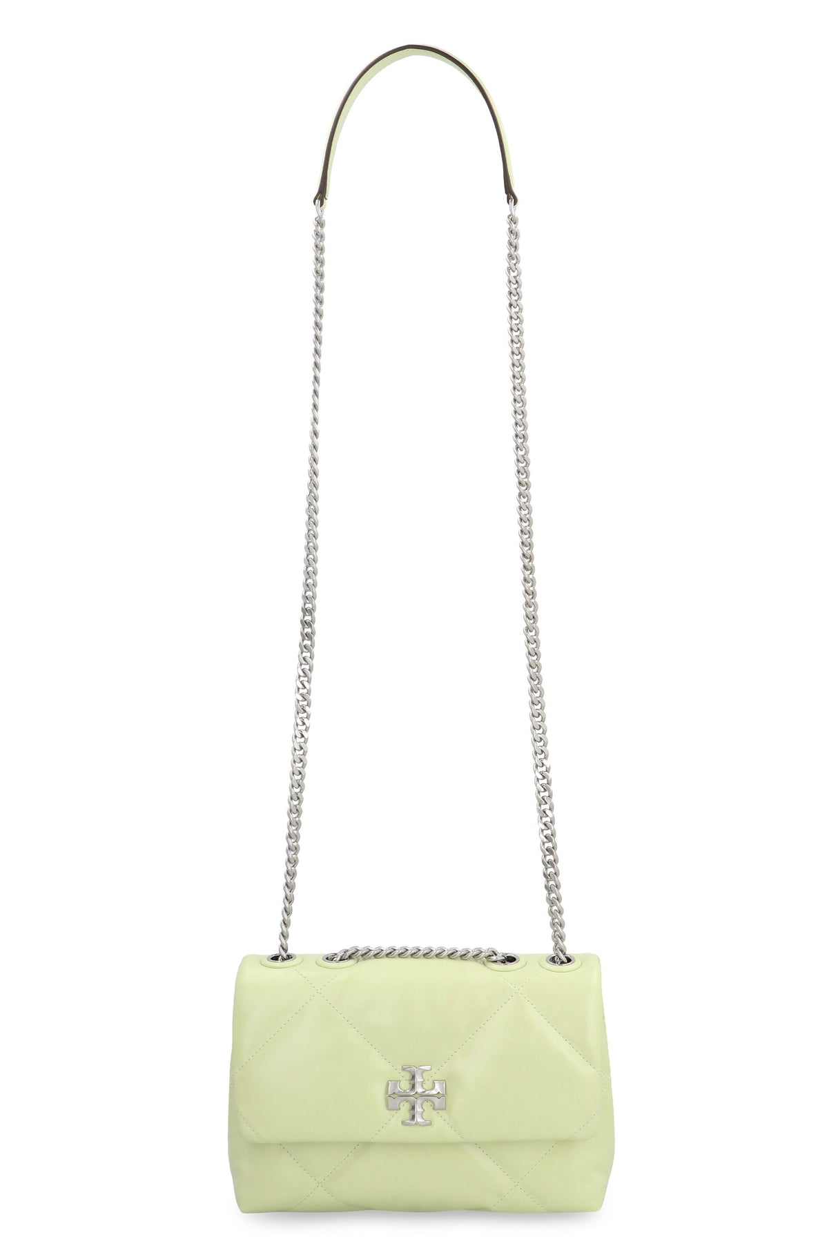 Quilted Green Shoulder Handbag - SS24 Collection