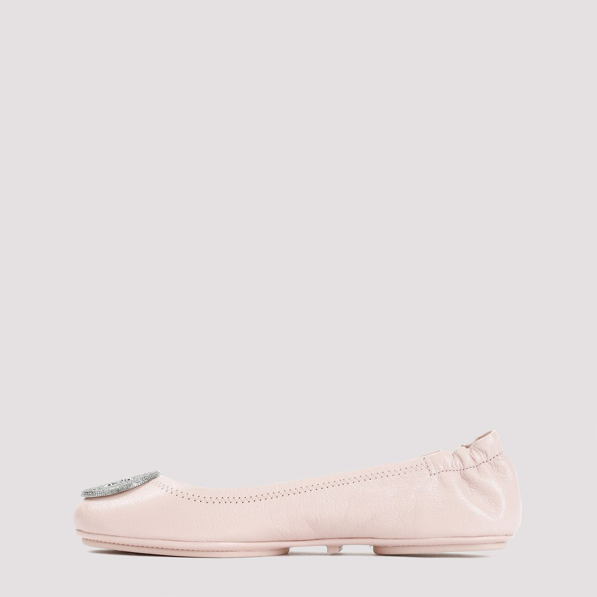 TORY BURCH Pretty in Pink Ballet Flats for Women with 100% Ovine Leather - SS24