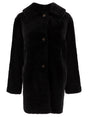 B&W Reversible Shearling Jacket for Women