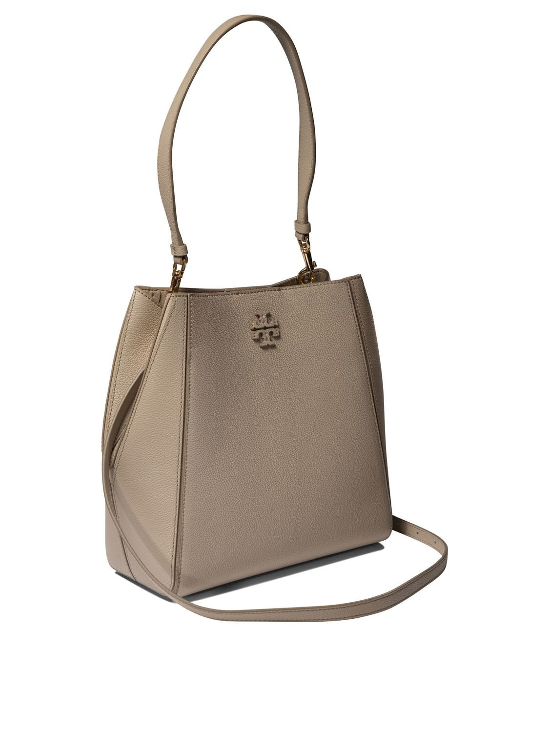 TORY BURCH McGraw Leather Bucket Shoulder Bag