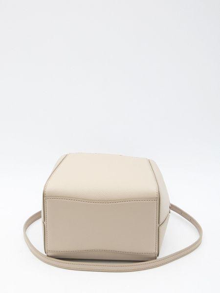 TORY BURCH Mini Grained Leather Bucket Handbag