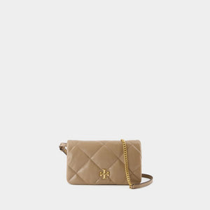 TORY BURCH Kira Diamond Quilted Leather Shoulder Bag