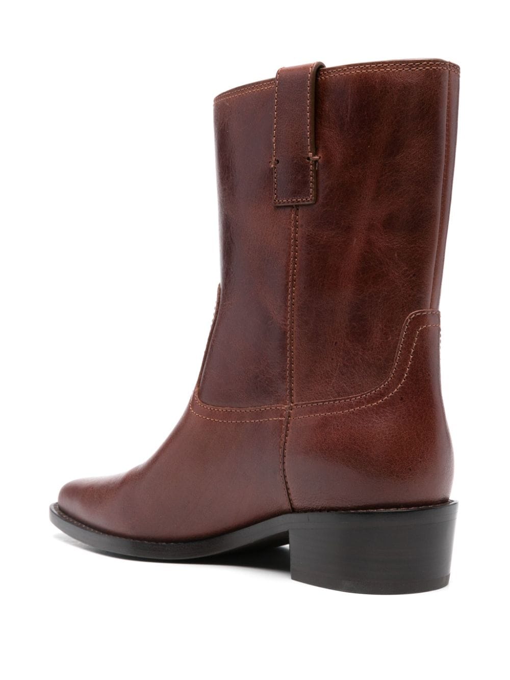 TORY BURCH City Western Leather Boots for Women