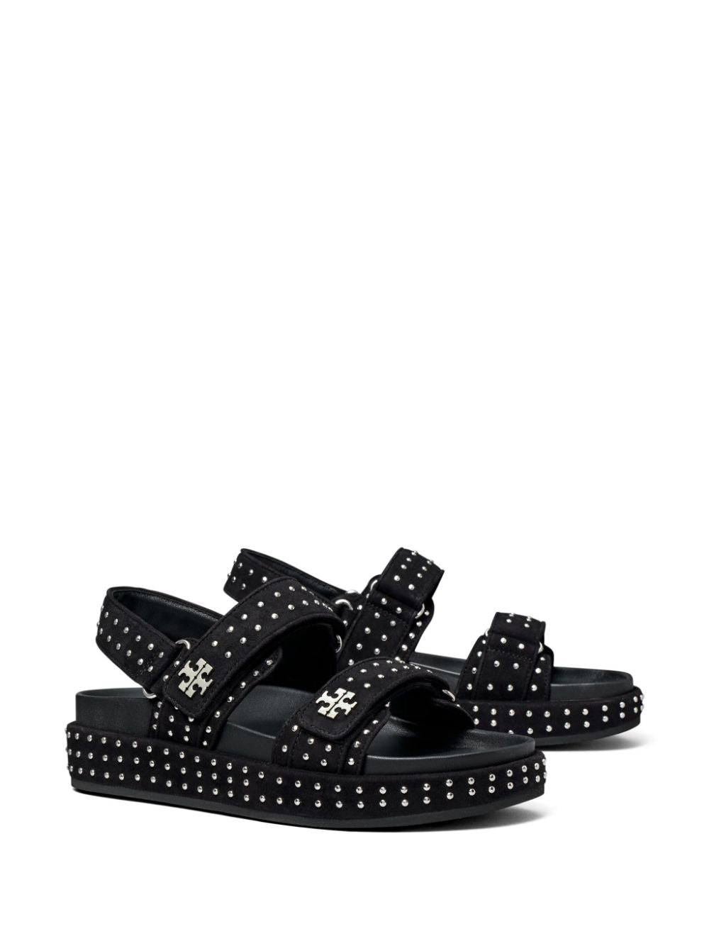 TORY BURCH Studded Double Strap Sandals for Women