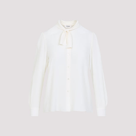 CELINE Sophisticated Men's Acetate and Silk Blouse