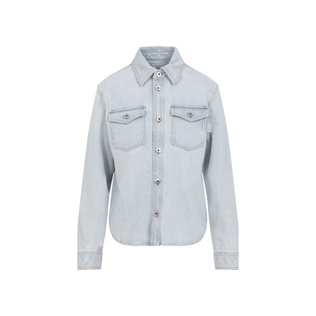 BOTTEGA VENETA Classic Denim Jacket for Men - SS25 Collection