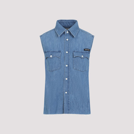 MIU MIU Men's Cotton Mini Shirt